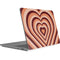 Autumn Heart Pattern Surface Laptop Studio Skin